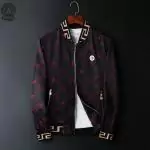 homme versace veste le pop classique maroon